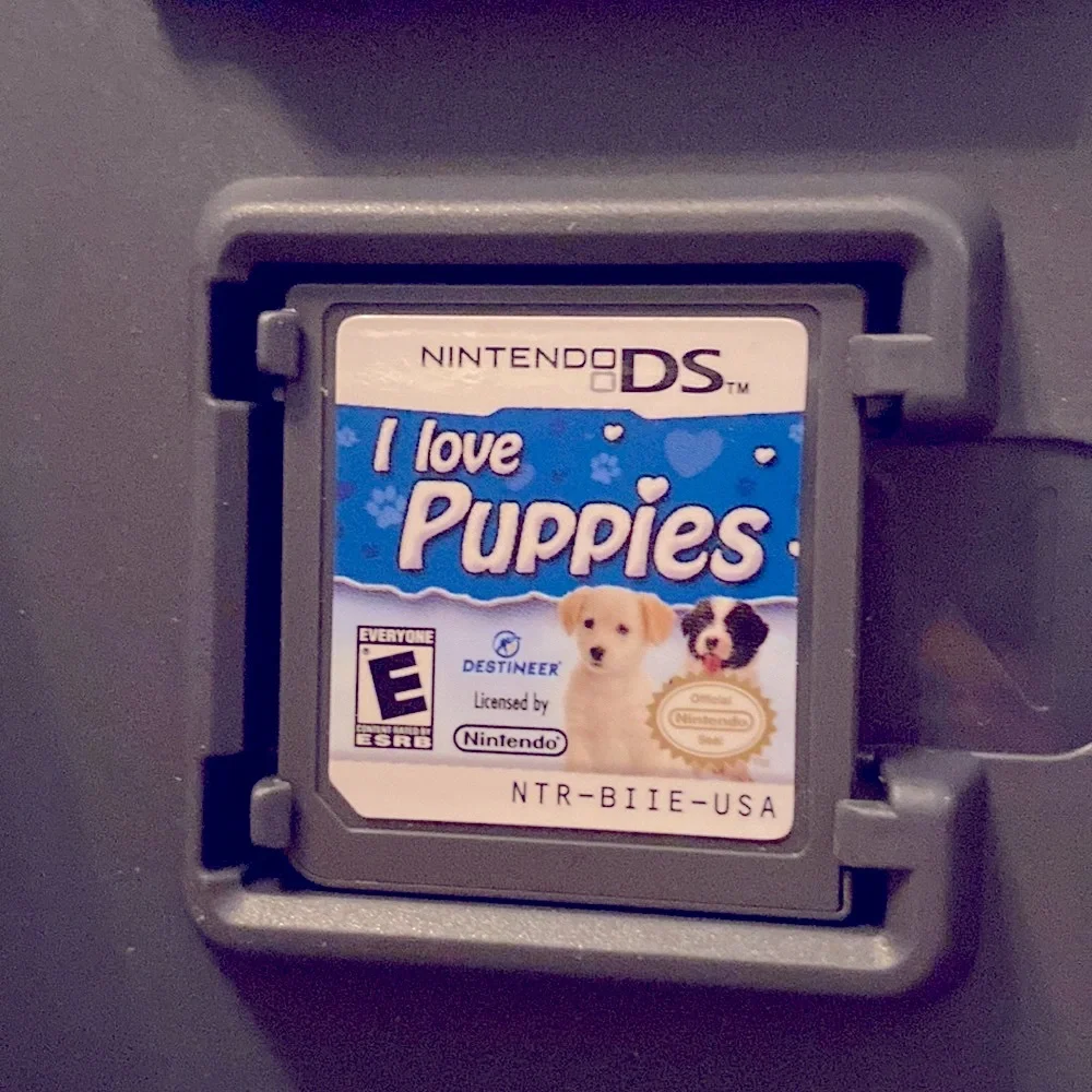 Nintendo DS game - I Love Puppies